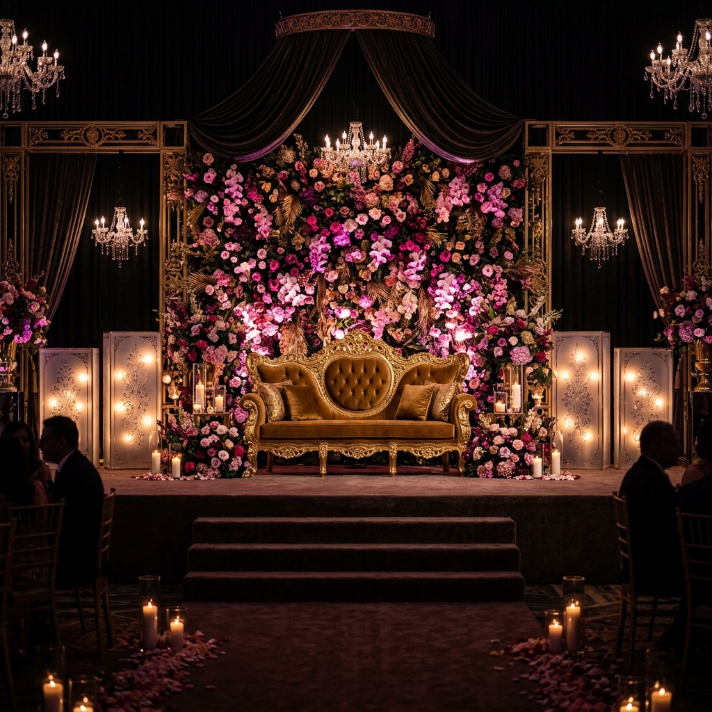 Jannat Function Hall Stage Decoration